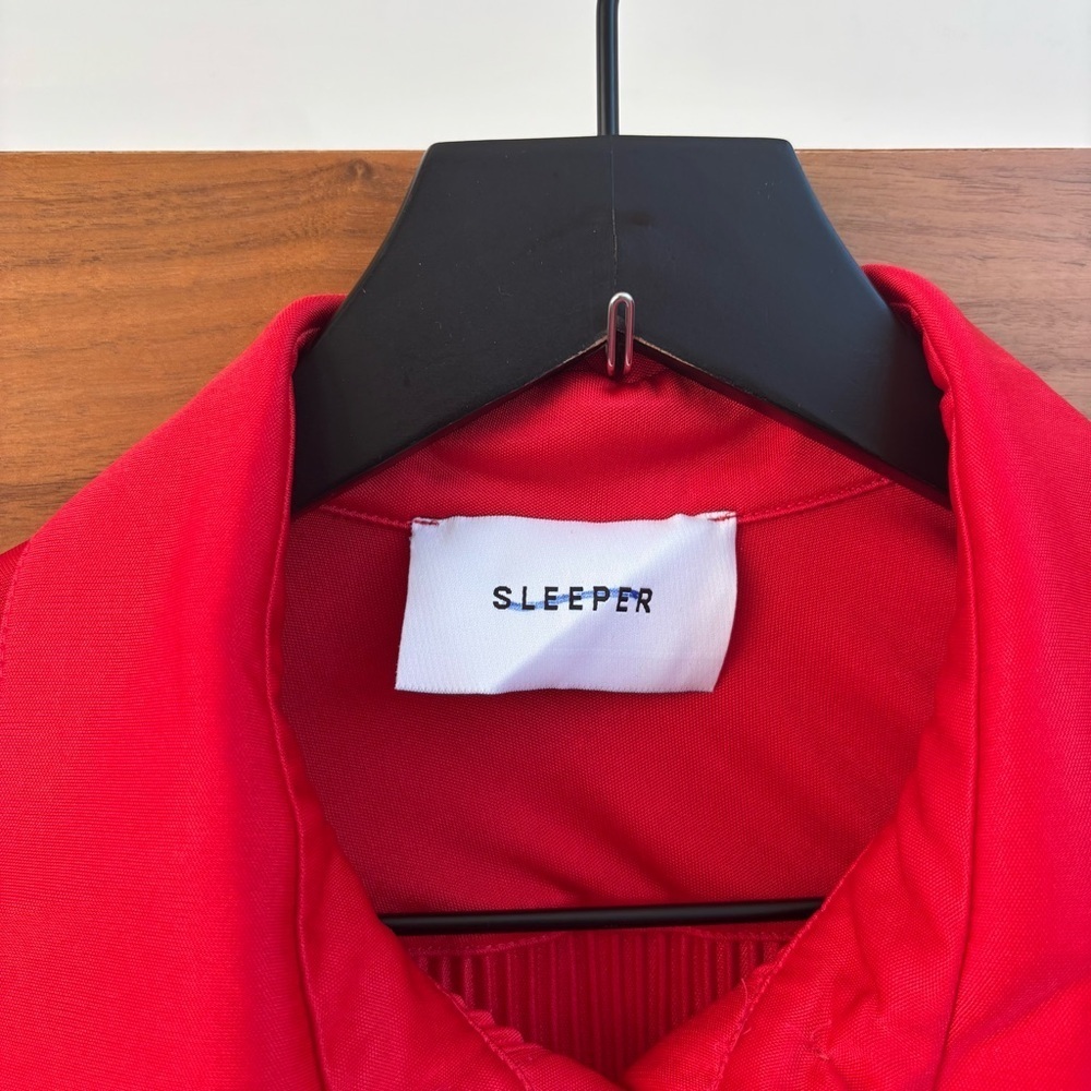 NWOT SLEEPER Origami Pajama Set - flame red, Size S - Picture 9 of 16